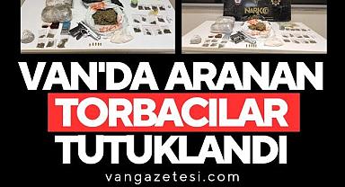 Van'da aranan torbacılar tutuklandı