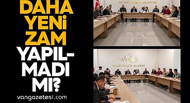 Van’da UKOME’den yeniden zam kararı