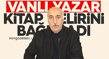 Vanlı Yazar, Kitaplarının Gelirlerini Bağışladı