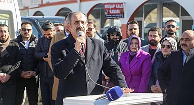 AK Parti, Hoşab'da Seçim Ofisi'ni yoğun katılımla açtı!
