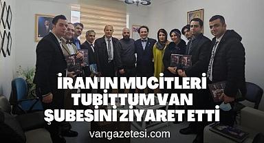 Mucitler, Tubittum Van Şubesini ziyaret etti