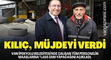 Yılmaz Kılıç, İpekyolu'na Müjdeyi verdi