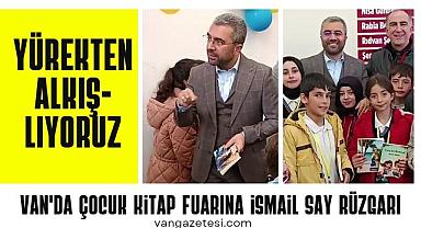 Van'da Çocuk Kitap Fuarına İsmail Say Rüzgarı 