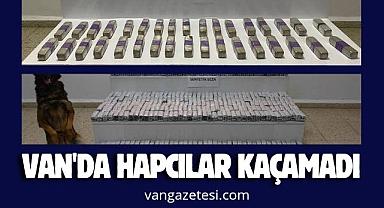 Van'da hapcılar kaçamadı