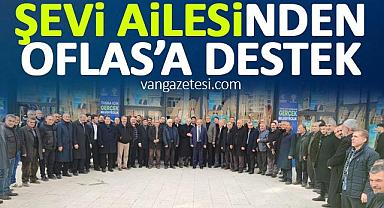 Van’da Şevi Ailesinden Oflas’a Destek