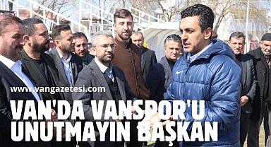 Van'da Vanspor'u Unutmayın Başkan 