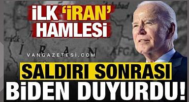 Biden, saldırı sonrası ilk 'İran' hamlesini duyurdu