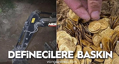 Van'da Define Arayıcılarına Baskın