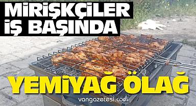 Van’da Tavuklu Mangal Sezonu Başladı