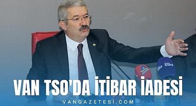 VAN TSO'DA İTİBAR İADESİ