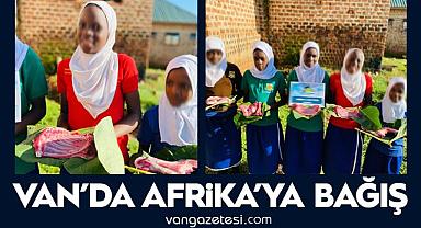 Vanlı Vatandaş, Kurbanını Afrika’ya bağışladı