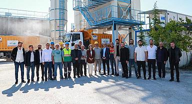 Eş Başkan Şedal Asfalt Şantiyesinde İnceleme Yaptı