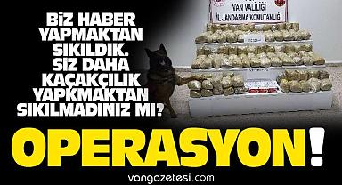 Van'da 144,62 kg Uyuşturucu Operasyonu
