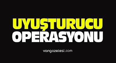 Van ilinde 41 kilo uyuşturucuyu saklarken yakalandı