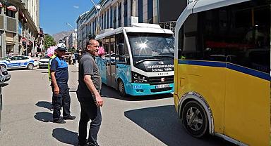 Van'da Toplu Ulaşım Şikayetlerine Karşı denetim