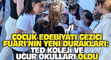 Van'da yazarlar, TED koleji ve UĞUR okullarında