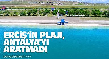 Van Erciş'te Aile Plajı Hazır