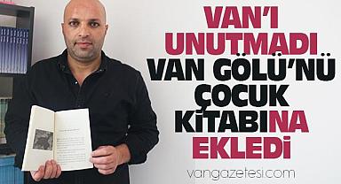 Van Gölü, Albert Yetkin'in Çocuk Kitabına Eklendi
