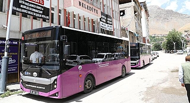 Van'a 30 Yeni Otobüs müjdesi