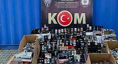 Van'da Gümrük Kaçağı malzeme ele geçirildi