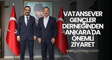 Vatansever Gençler Derneğinden Ankara'da Önemli Ziyaret