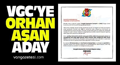 VGC' ye Orhan Aşan Aday