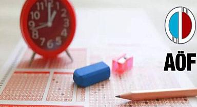  2024-2025 AÖF Sınav Ücreti Belirlendi