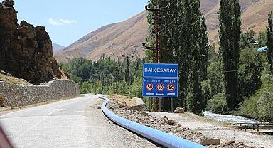 Bahçesaray’a 12 Bin Metre Yeni İçme Suyu Hattı