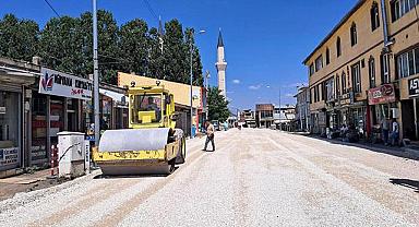 Çaldıran'da Cadde ve Sokaklar Yenileniyor