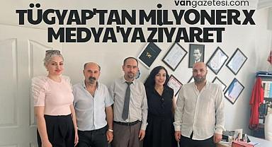 TÜGYAP'tan Milyoner X Medyaya Ziyaret