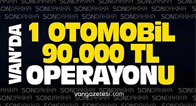 Van'da 1 araç ve 90 bin lira çaldı