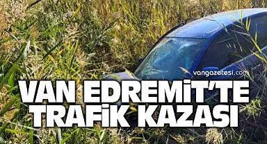 Van'da Kontrolden Çıkan Araç Kaza Yaptı: 3 Yaralı