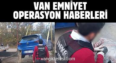 Van Emniyet Operasyon Haberleri - 26 kilo 800 gr
