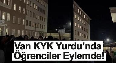 Van KYK Yurdu’nda Öğrenciler Eylemde!