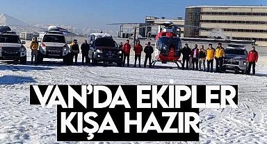 Van’da Ekipler Kışa Hazır