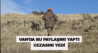 Van'da Yaban Tavşanı Paylaşımına 14 Bin Lira Ceza