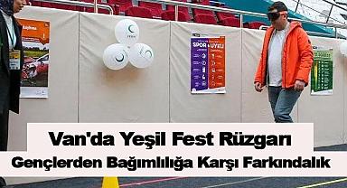 Van'da Gençlerden Bağımlılığa Karşı Farkındalık