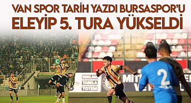 Van Spor Tarih Yazdı: Bursaspor’u Eleyip 5. Tura Yükseldi!
