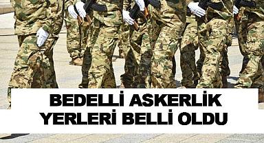 2025 Bedelli Askerlik Yerleri belli oldu