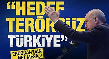 Erdoğan Van'da - 'Hedef terörsüz Türkiye'