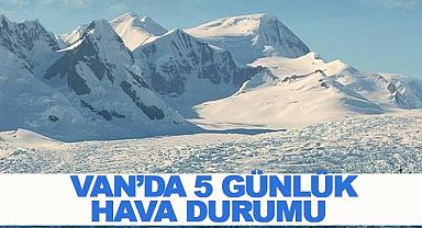 Van’da 5 Günlük Hava Durumu