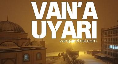 Van'a Uyarı