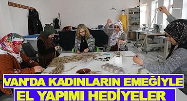 Van'da Kadınların Emeğiyle El Yapımı Hediyeler