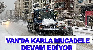 Van’da Karla Mücadele Çalışmaları Sürüyor