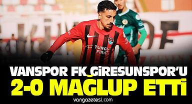 Van Spor FK, Giresunspor’u 2-0 Mağlup Etti