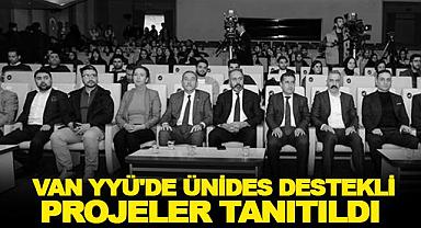 Van YYÜ'de ÜNİDES Destekli 13 Proje Tanıtıldı