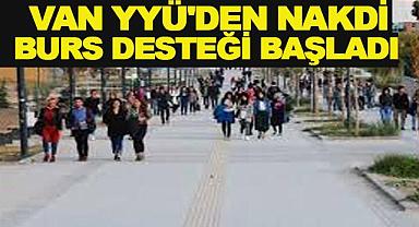 Van YYÜ’den Nakdi Burs Desteği Başvuruları Başladı