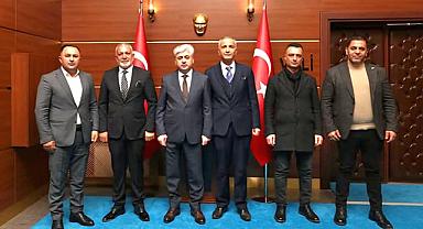 Vanlılar Derneği’nden Vali Doğan’a Ziyaret