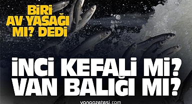 Van'da İnci Kefali Yasağına sayılı günler kaldı