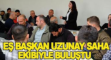 Belediye, Saha Ekibiyle Buluştu